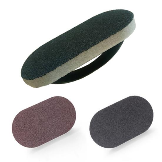 Cleaning Brush High-Density Sponge Pot Scrubber with Anti-Slip Handle Removes Stubborn Stains Burnt Residue Non-Scratch Kitchen Cleaning Scrubber