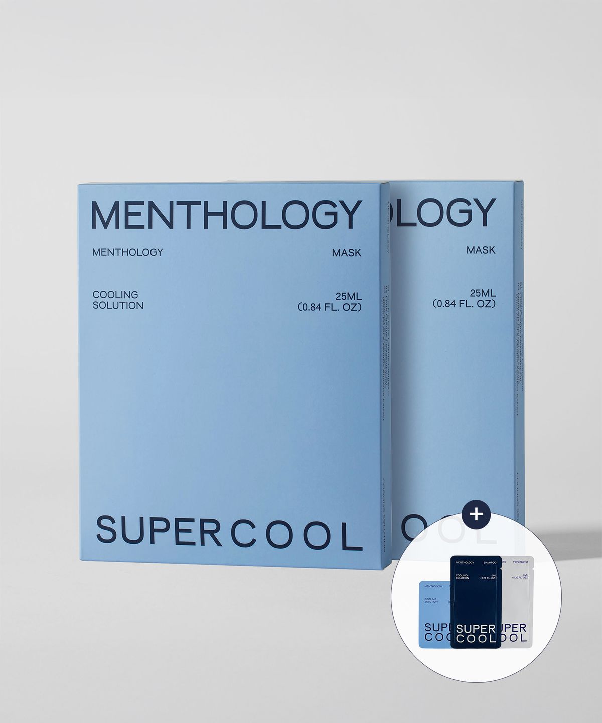 [2-pack] Super Cool Mask Pack (5 sheets + 3 types of sachets)