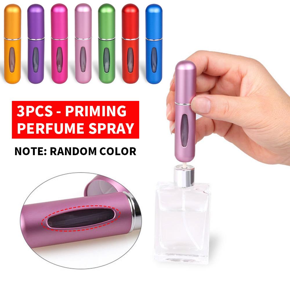 

3/5/10 шт. 5 мл. Заполняемый снизу контейнер для парфюмерной жидкости, дозатор для косметики, распылитель для духов, портативный флакон прессового типа