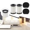 Filters Spare Parts White / Black 2 Pcs For Ariete Electric Broom