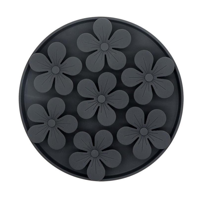 Pet silicone licking pad suction cup dog feeding pad pet anti choking sniffing slow feeding pad