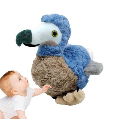 Doldurulmuş Hayvan Sarılan Bebekler Sevimli Kuş Koleksiyonu Peluş Oyuncak Çocuk Kuş Yastığı Çocuk Mavi Peluş Sakinleştirici Oyuncak