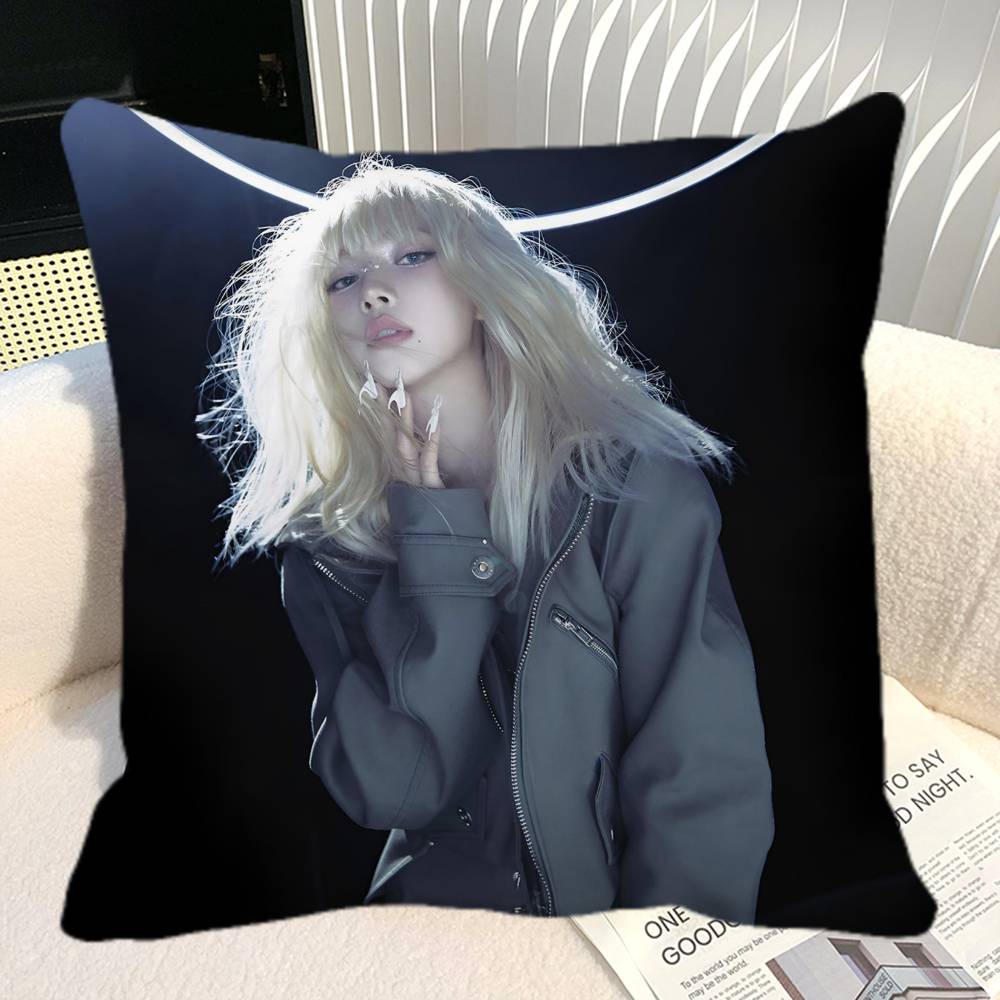 Karina Yu Ji Min Pillow Case Square Pillow Bedroom Sofa Leisure Comfort Cushion Car Home Decoration