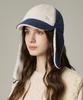 Hwaiteusaenjeu Corduroy Fleece Contrast Earmuff Caps New Hallen (6 Colors)