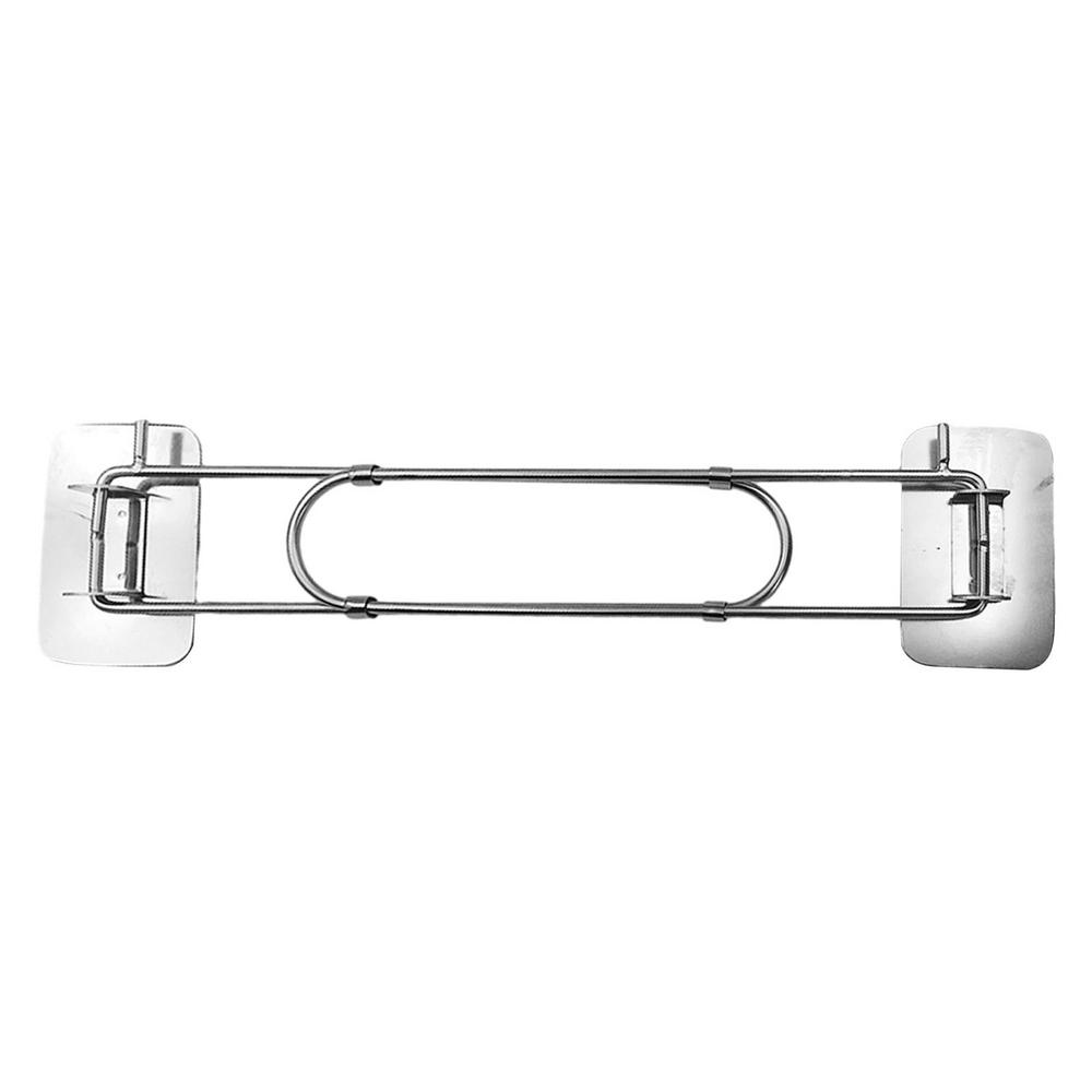 Adjustable RV Storage Bars Sturdy Rustproof RV Bars For Shower Corners Home Storage Supplies For Travel Trailers Caravans