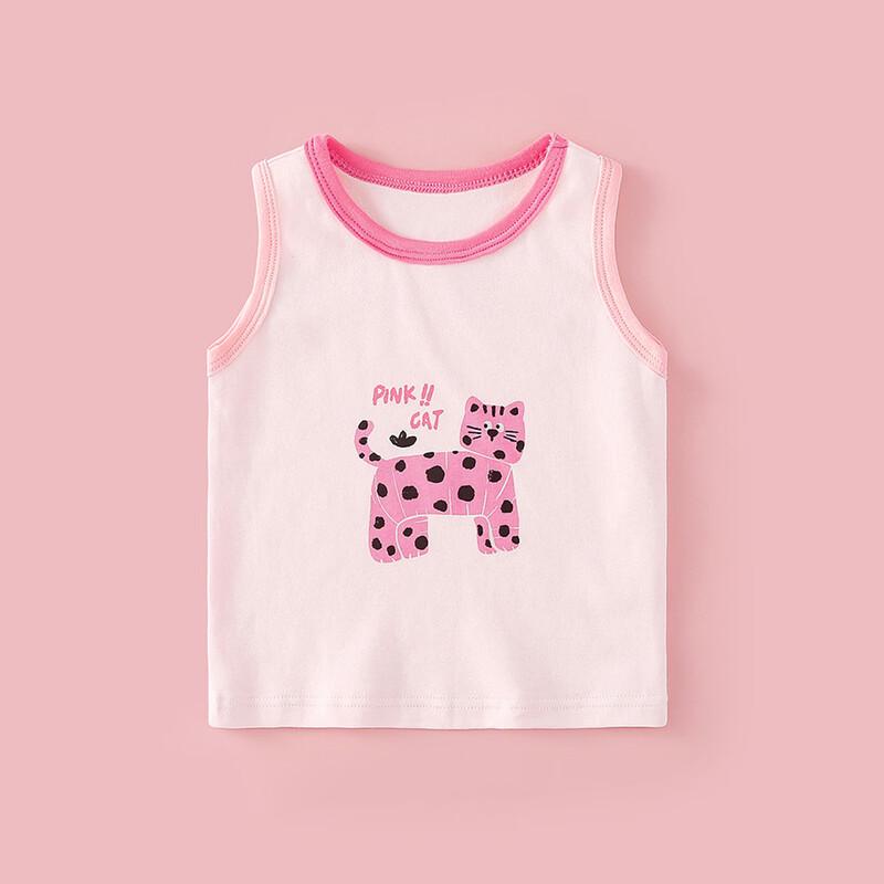 Duoxi Luka Baby Pure Cotton Summer Vest Undershirt 110