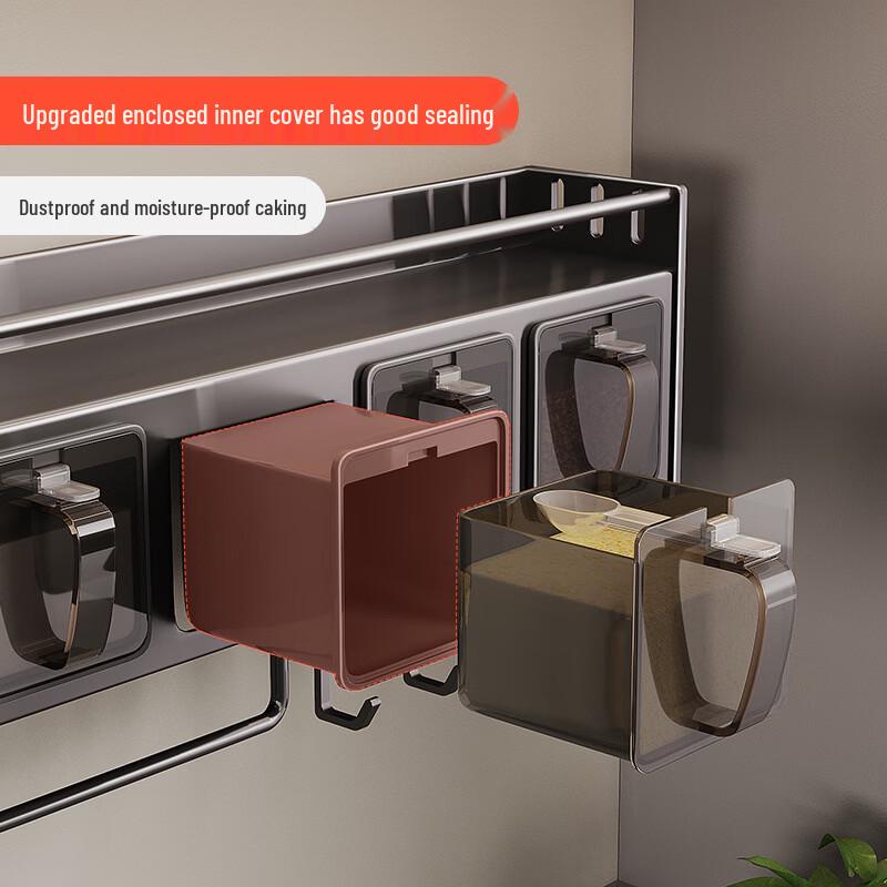 Punch-Free Stainless Steel Kitchen Storage Rack