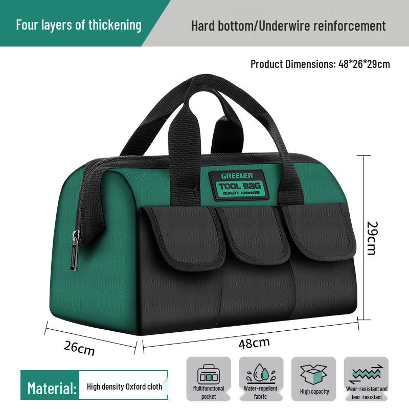 Multi-functional Durable Electrician's Canvas Tool Bag