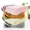 Bamboo Towels Fiber Tiger Stripe Pattern Towels Quick-Dry Absorbent Non-Fading Towel For Bathroom Barber Shop School Outdoor