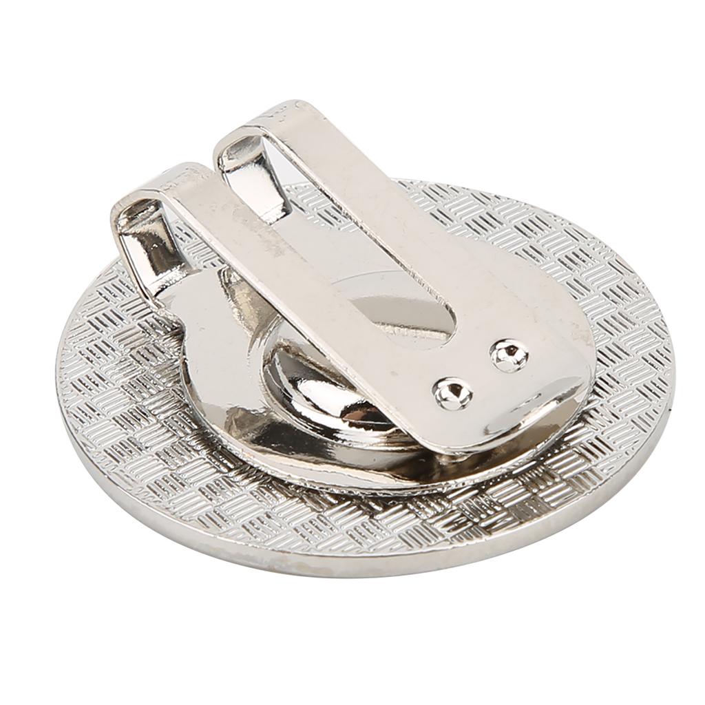 Metal Gold Plating Removable Golf Ball Marker Magnetic Hat Clip Compact Cap Clamp Gift