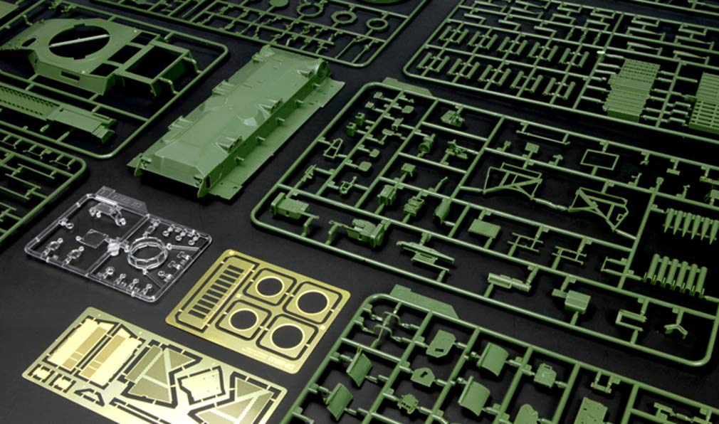 Meng Model 1/35 French Army 155mm Self-Propelled Howitzer AUF1 Plastic Model MTS004