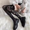 White Lace Lolita Lolita Calf Socks Women's Mid Tube Socks Jk Long Tube Lace Japanese Stockings
