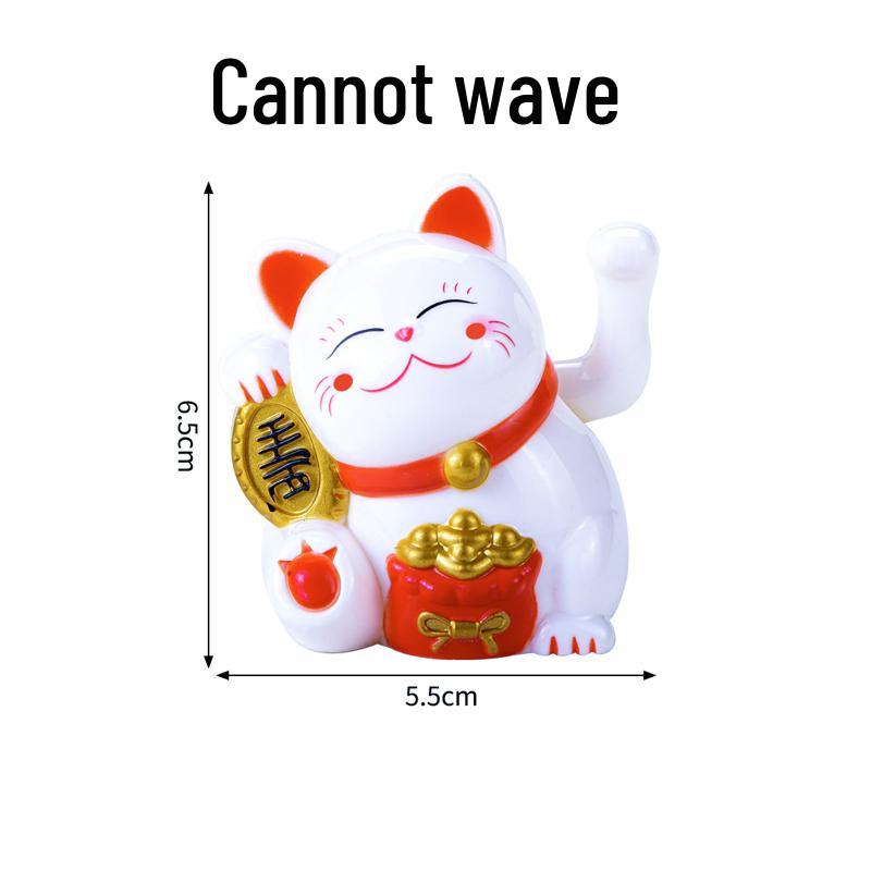 Grandpa s Birthday Longevity Cat Cake Topper - Housewarming Ornament with Copper Coin & Ingot