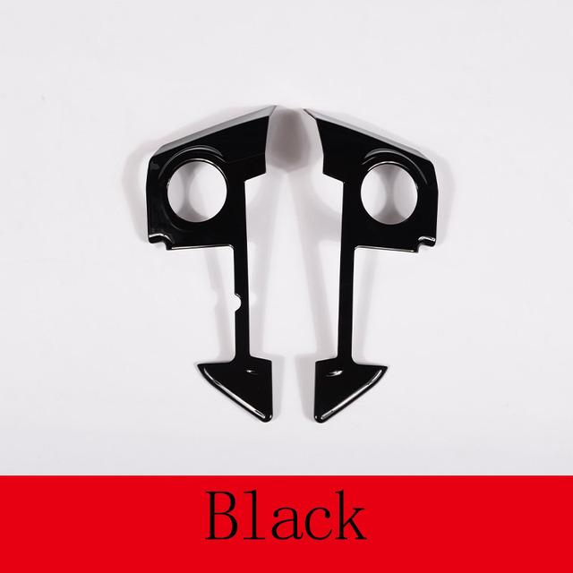 For Land Rover Discovery 4 LR4 For RR Sport 10-13 For Freelander 2 2013-2015 Steering Wheel Cover Trim Stickers  Car Accessories