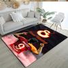 Galatasaray 392 Personalized Name Floor Rug Office Rug Suitable for Entryway Hallway Dining Room Game Room Antislip Carpet Decorate Offices