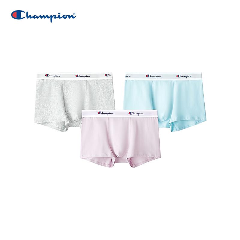 Champion Men s Solid Color Logo Boxer Briefs XL