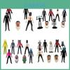 Hochwertige PVC 2,5-4,5 Zoll Toilettenmann Gegen Überwachungsmann Actionfigur Modell Dekoration