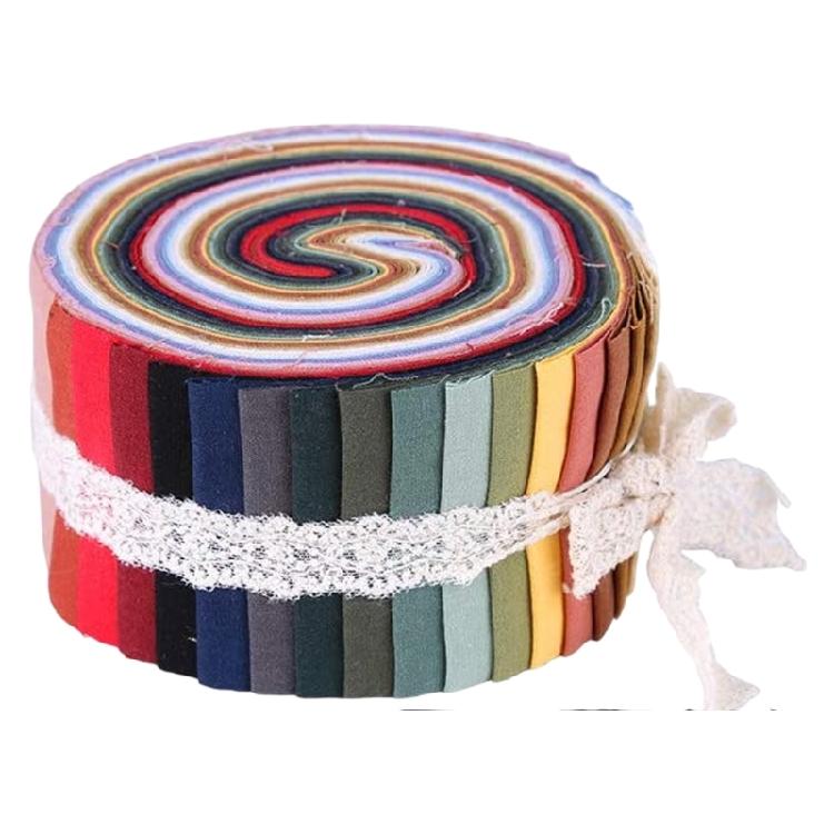 Bunte Baumwollstoff-Quiltingstreifen Blumenstoffstreifen für Patchwork Basteln Decke Polsterung Heimdekoration