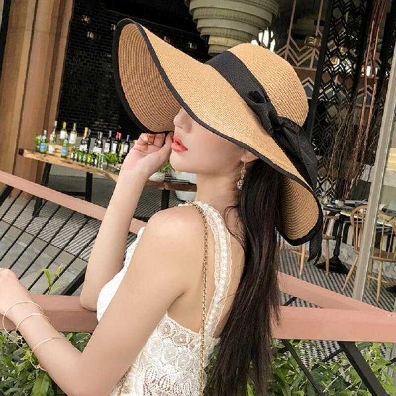 Шляпа с полями-радаром F6 Wave Raider Wanggol Plain Beige