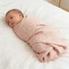 135X100Cm Soft Willow Leaf White Shadow Baby Cotton Double Layer Gauze Warm Crepe Fabric Children's Pajamas Sewing Cloth