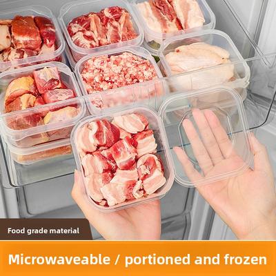5 Pcs Food Preservation Portioning Heated Refrigerator Storage Containers