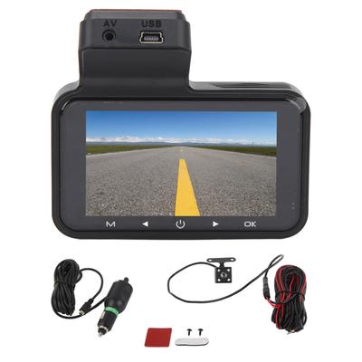 3.0 Inch IPS Display Dash Cam Car DVR 1080P Car Dash Cam with Dual Recording Front Rear Cameras