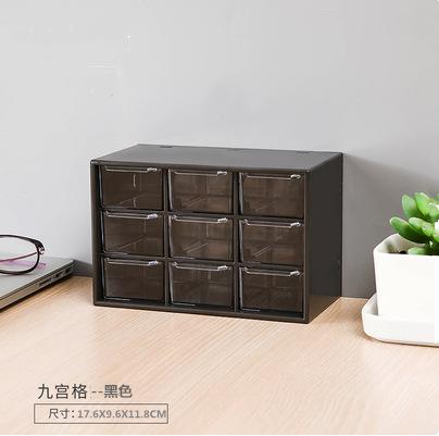 Transparent Desktop Storage Box Drawer Shelf Storage Box Container Rack Holder Organizer Cosmetic School Stationery Accessories