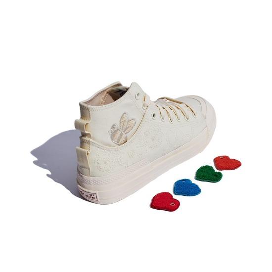 adidas Melting Sadness x Nizza High DL Bee With You - Kremowa Biel GZ2675