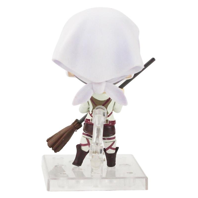 Anime Attack On Titan Levi Cleaning Ver. PVC Action Figure Collectible Model Toys Cartoon Hobby Collector Christmas Gift Animation Gifts