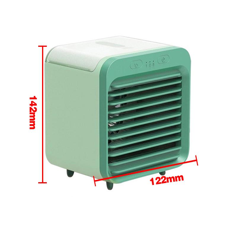 Small Portable USB Mini Humidifying Cooling Air Cooler Water Cooler Room  ABS DC Wireless Outdoor No Led Meters 7.5W