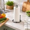 Black Round Towel Holder for Kitchen Countertop