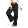 Nuovi Arrivi Autunno/Inverno Pantaloni a Gamba Dritta, Vestibilità Slim, Vita Alta, Svasati per Donna