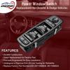 Master Power Window Switch | 3 PINS + 9 PINS Check Required | Replacement for 2012 – 2017 Dodge Ram, Grand Caravan, Chrysler Town & Country |