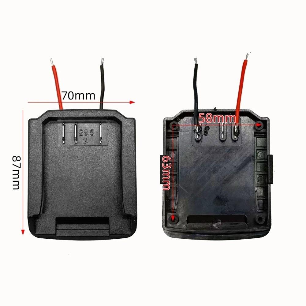Battery Replacement Battery Adapter Converter High Current Resistance Battery Adapter Power Tools for Dongcheng 298 Battery