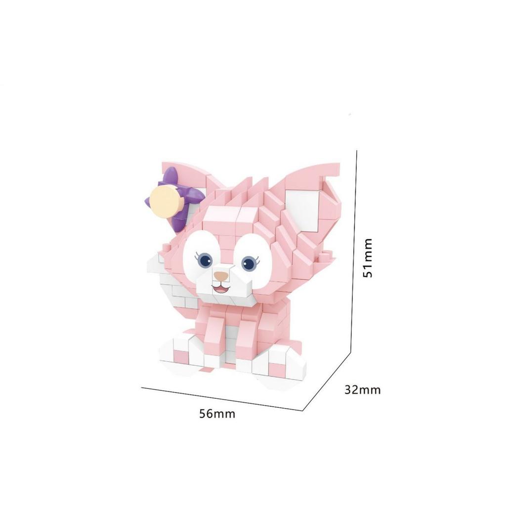 Cute Granular Building Blocks, Mickey Mouse, Minnie, And Duck Building Block Assembly Toys, Suitable For Boys And Girls'