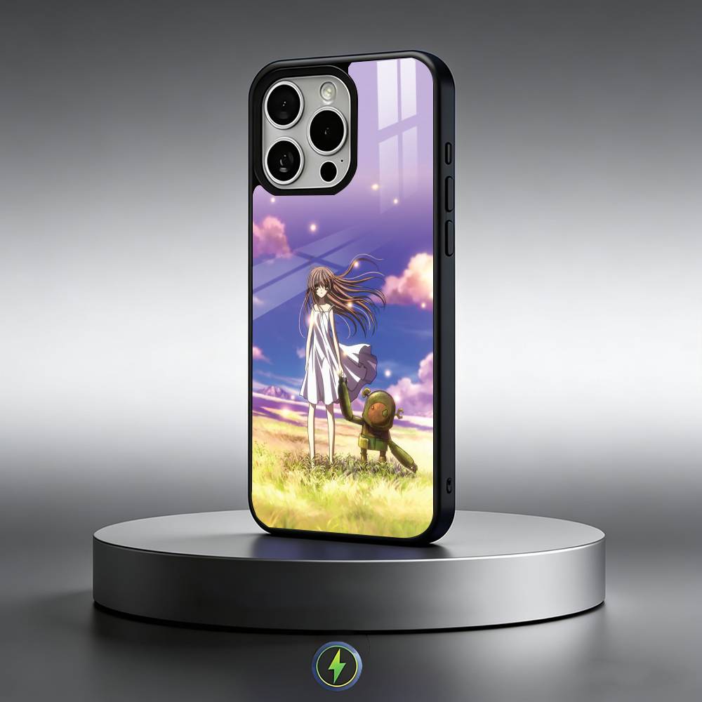 C-Clannad The cutest Anime Phone Case For iPhone17,16,15,14,13,12,11 Plus,Pro Max Magnetic For Magsafe Wireless Charging