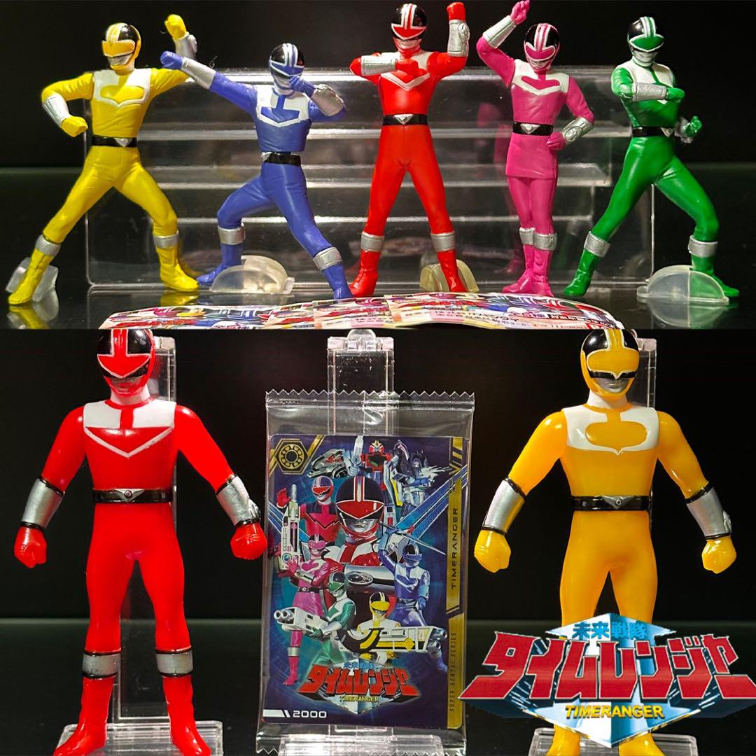 

[USED] Mirai Sentai Timeranger HG Figures (5 types) and more