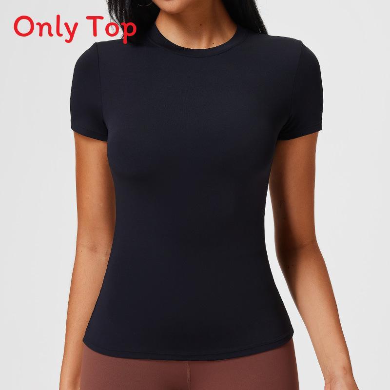 Womens Slim Fit Breathable Nylon Running T Shirt For Yoga And Fitness Exercise