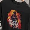 #26 Custom Firefighter Courage Under Fire Shirt, Firefighter Gift, Personalized