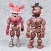 Five Nights Action Figures LED Detachable Kids Doll Toy Gift