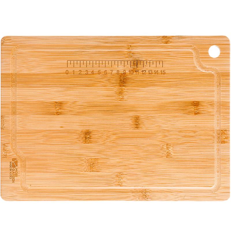 MOBIGARDEN Outdoor Bamboo Cutting Board