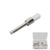 100pcs Dental Polishing Brush Silicone Rubber Disposable Teeth Cleaning Oral Polishing Brush
