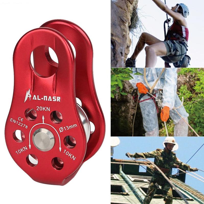 Tree Rigging Rock Climbing Arborist Tree Climb Rope Gear Pulley W4F5