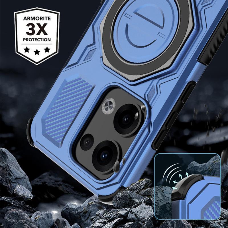 Luksusowe Magnetyczne Etui Pancerne Dla etui oppo Reno13 oppo Reno13 Reno13 Pro 5G Global Pokrowiec Magsafe Bezprzewodowe Ładowanie Pokrowiec na Telefon