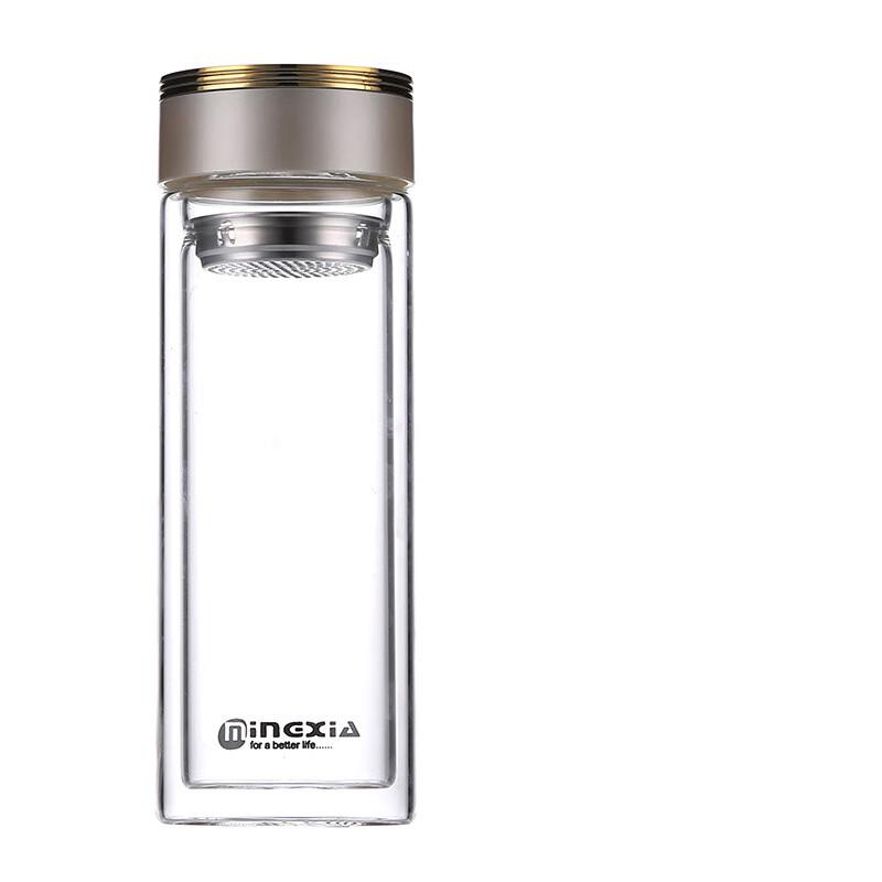 Mingxia Double-Layer Glass Cup
