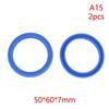 2Pcs PU Hydraulic Oil Seals with Single Lip Radial Shaft for Equipment Repair