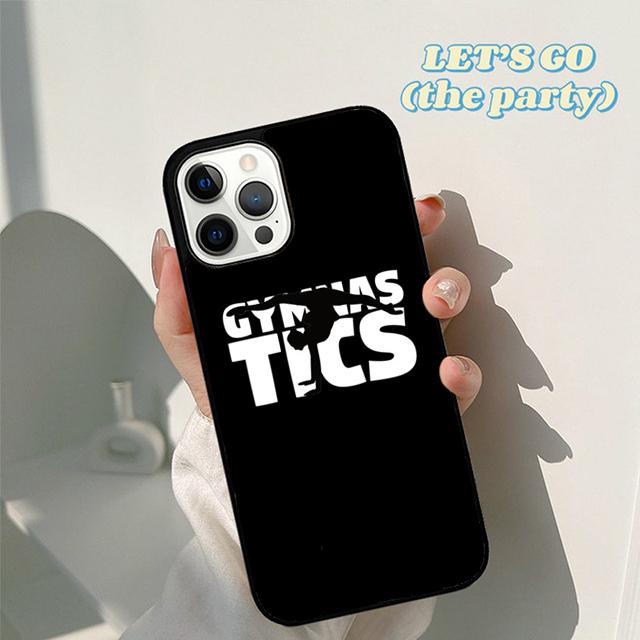 Autumu Rainbow Gymnastics Silhouette Phone Case Cover for iPhone 17 Air 16 16e 15 12 11 13 14 Pro Max Apple Plus