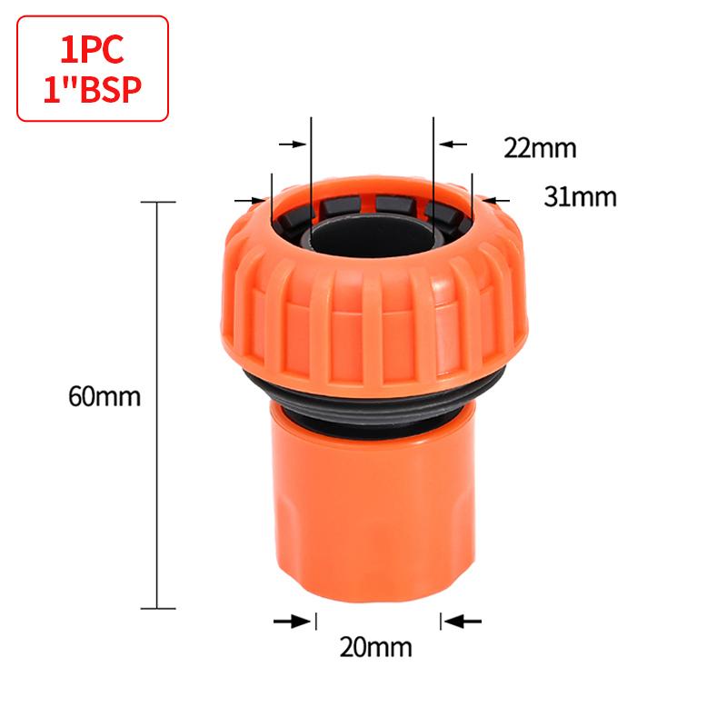 Hose Quick Connectors 1/2'' 3/4" Garden Quick Hose Connector for Garden Irrigation Water Pipe Extender Connector Accessories