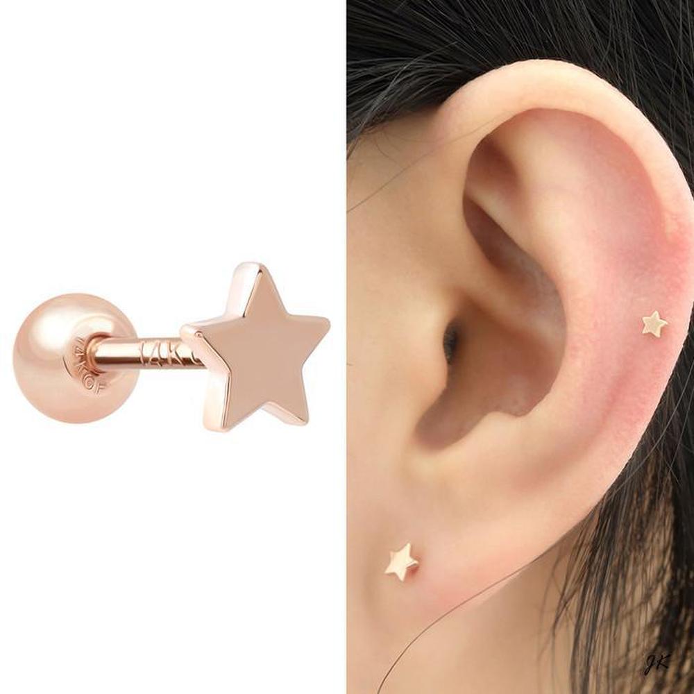 14K Goldfilled Pin Flat Star Piercing (S11628429)