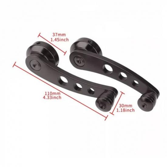 US STOCK Aluminum Car Truck Manual Door Window Winders Crank Handle Universal